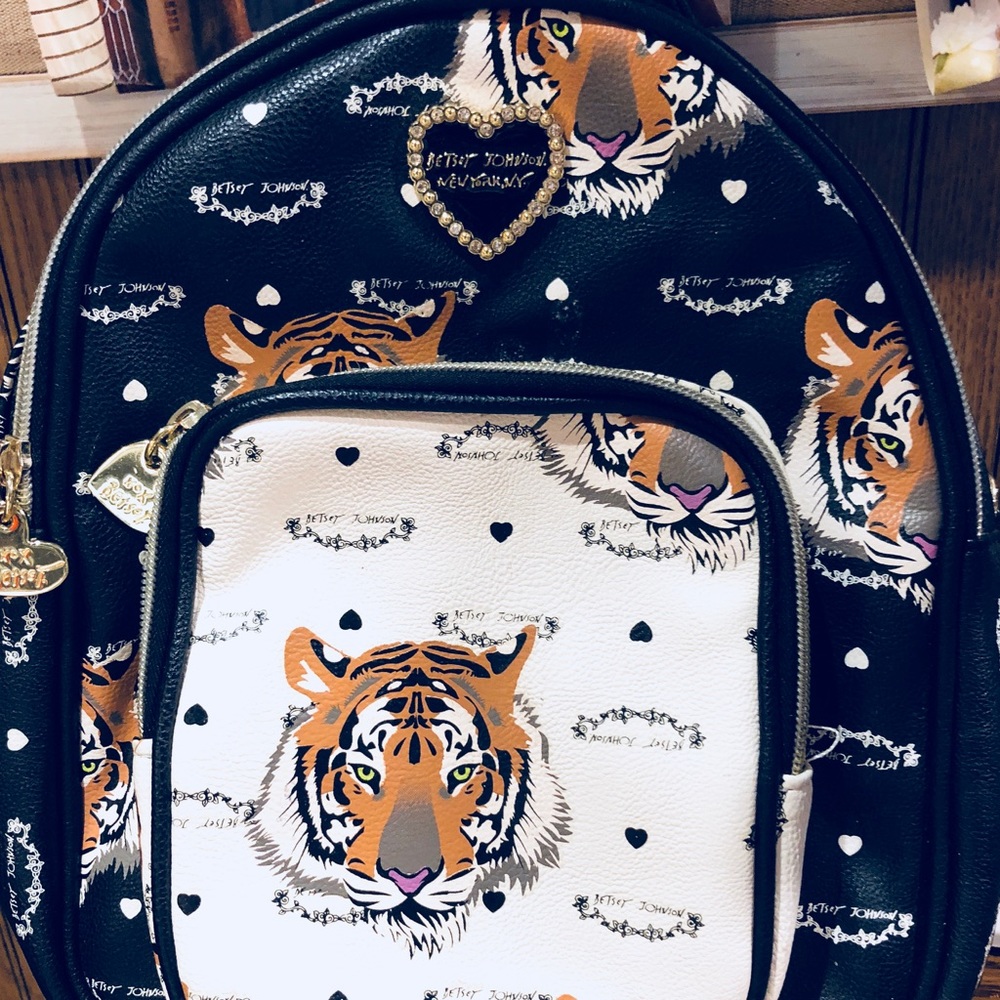 Betsey Johnson handbag/mini backpack